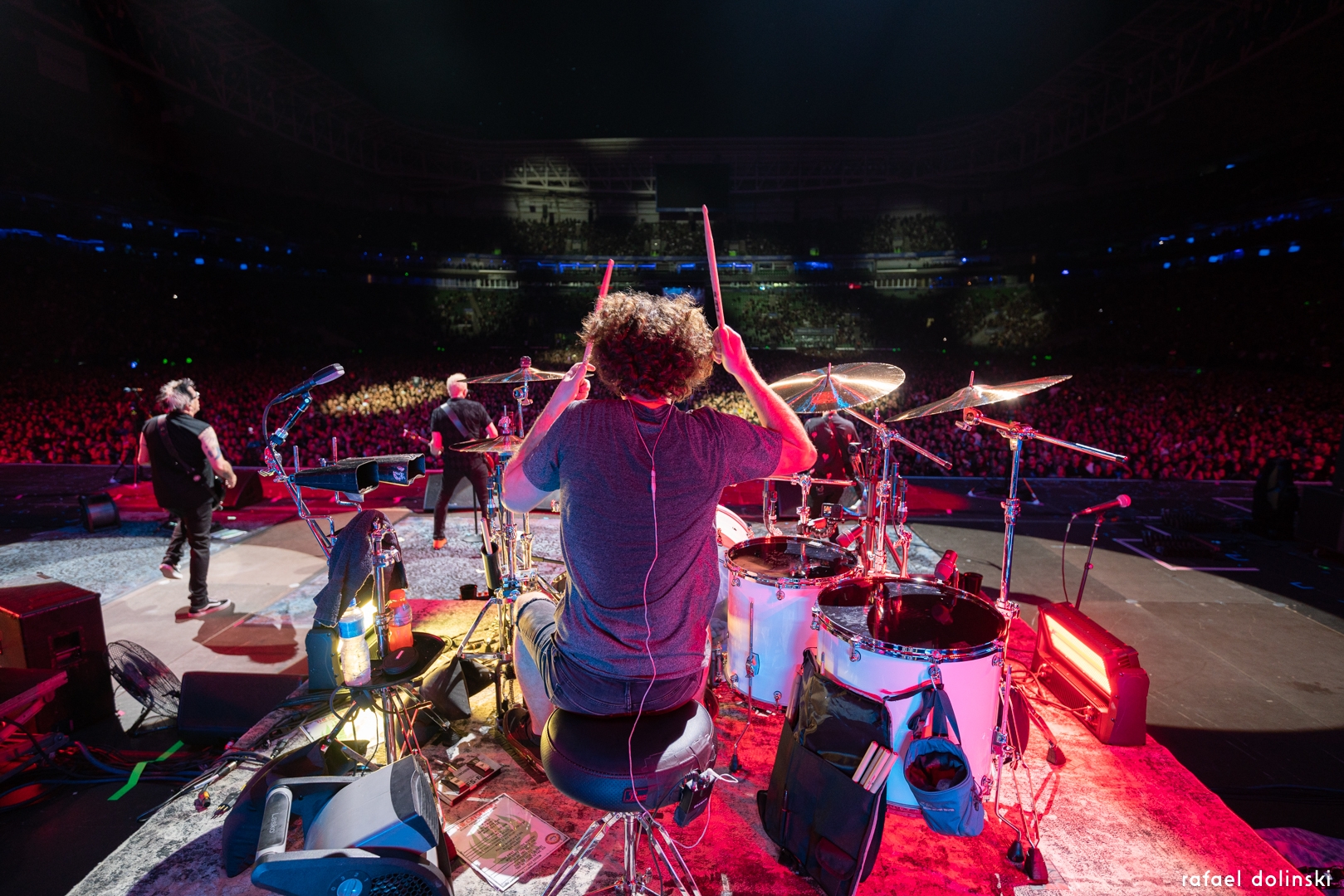 No Palco: Brandon Pertzborn (The Offspring) – Allianz Parque – São Paulo – 08/03/2025