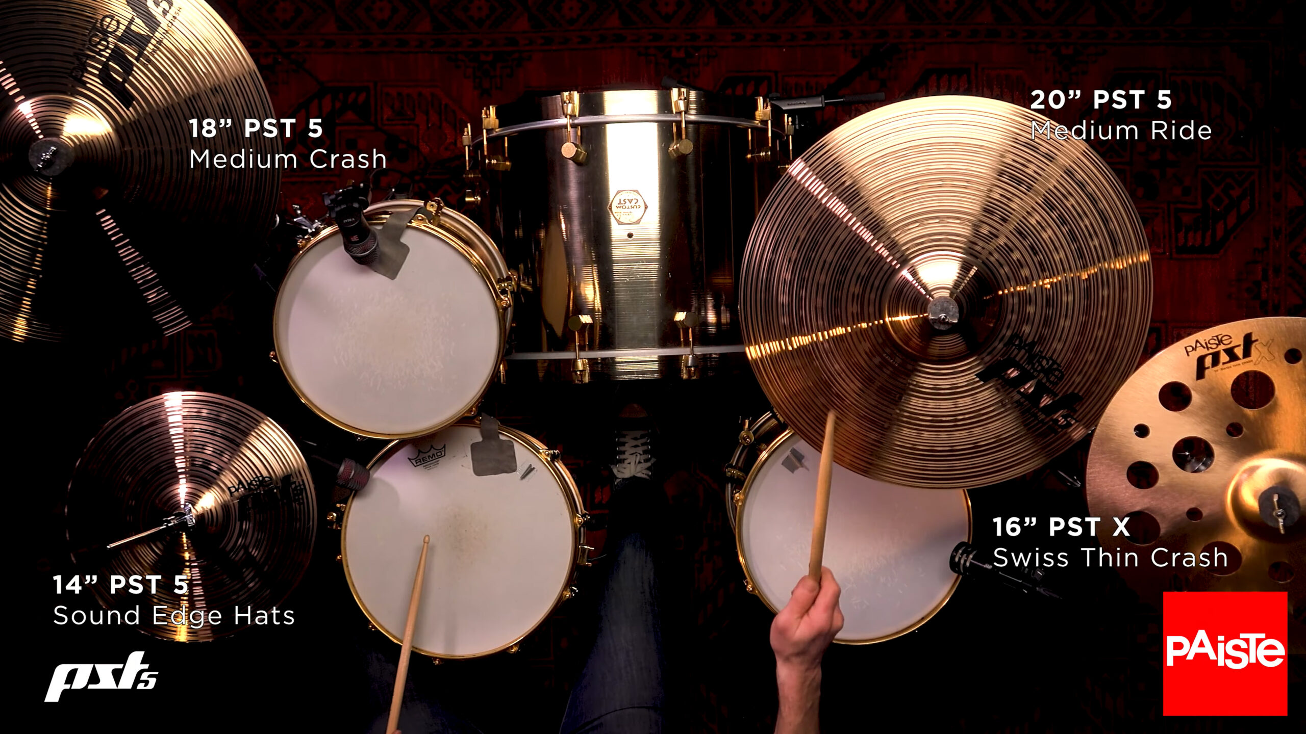 Destaque da Série Paiste PST 5