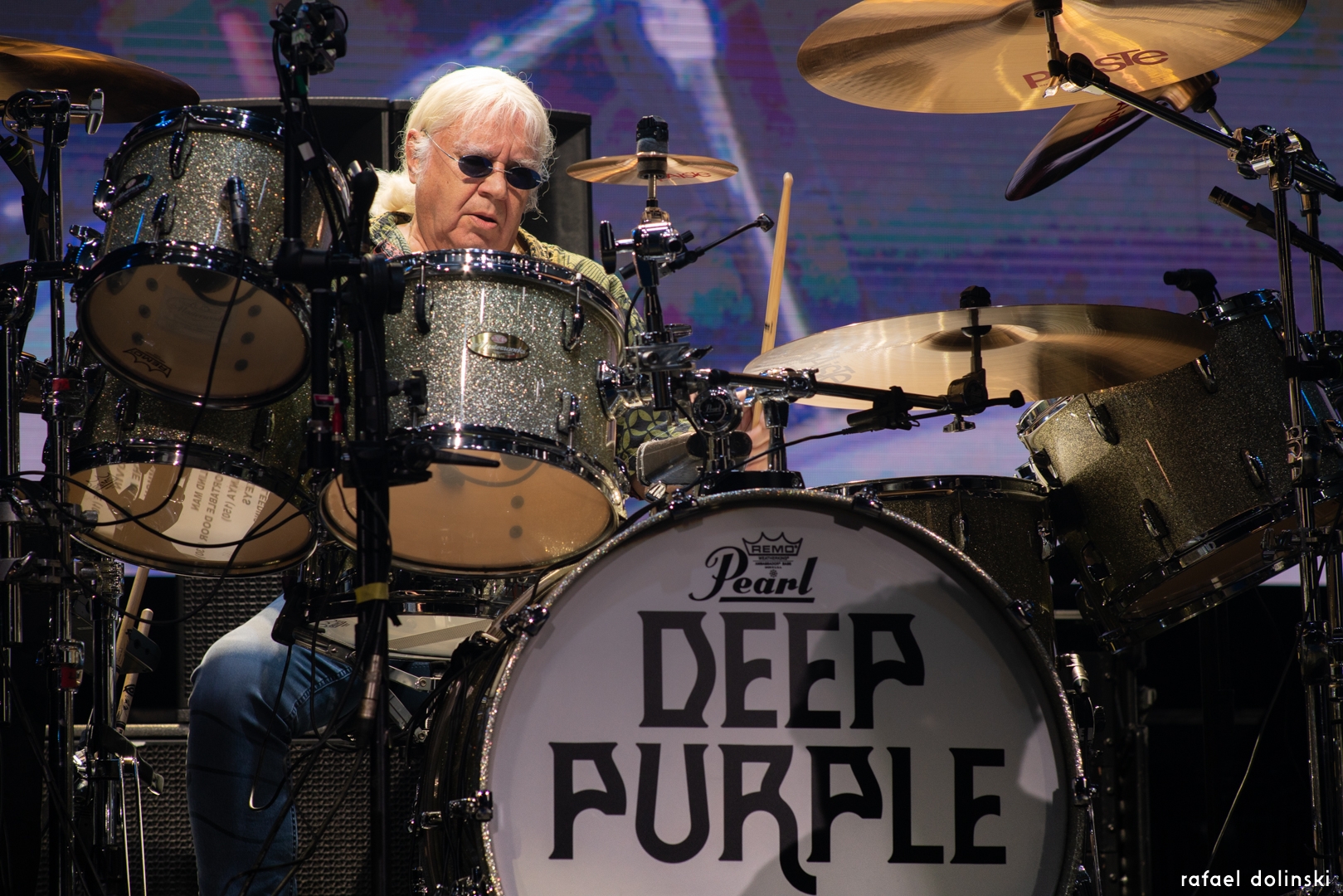 No Palco: Ian Paice (Deep Purple) – Espaço das Américas – São Paulo – 13/09/2024